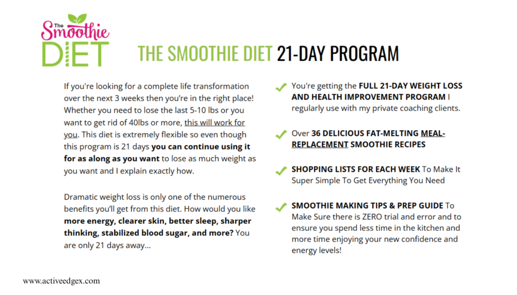 The Smoothie Diet: 6 Ways It Boosted My Energy, Confidence & Fat Loss Naturally 3 The Smoothie Diet