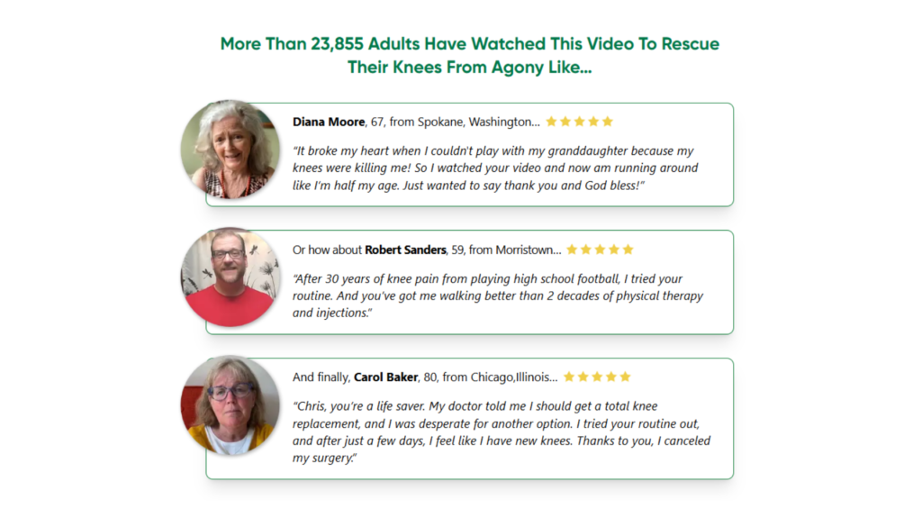 Ageless Knees Review: 5 Powerful Reasons to Rethink Knee Replacement Today 3 ageless knees