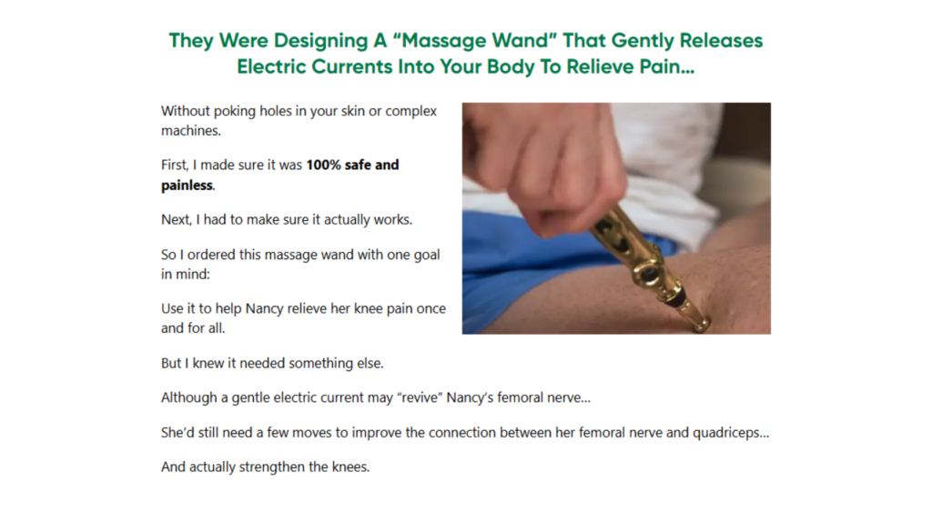 knee pain relief ageless knees